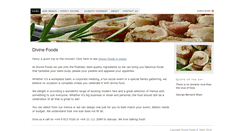 Desktop Screenshot of divinefoods.co.nz